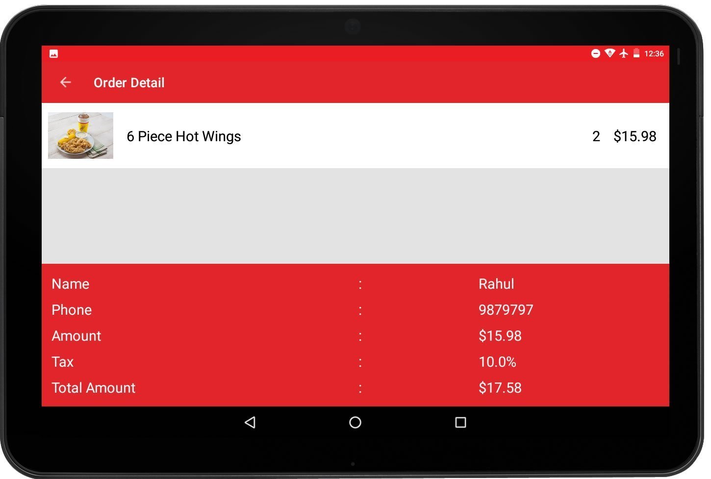 Table Reservation Mobile App for Restaurants Readymade Table