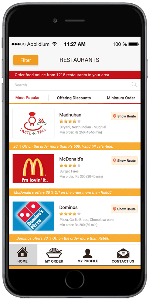 Website Designing Company India Multi-restaurant-mobile-app-development