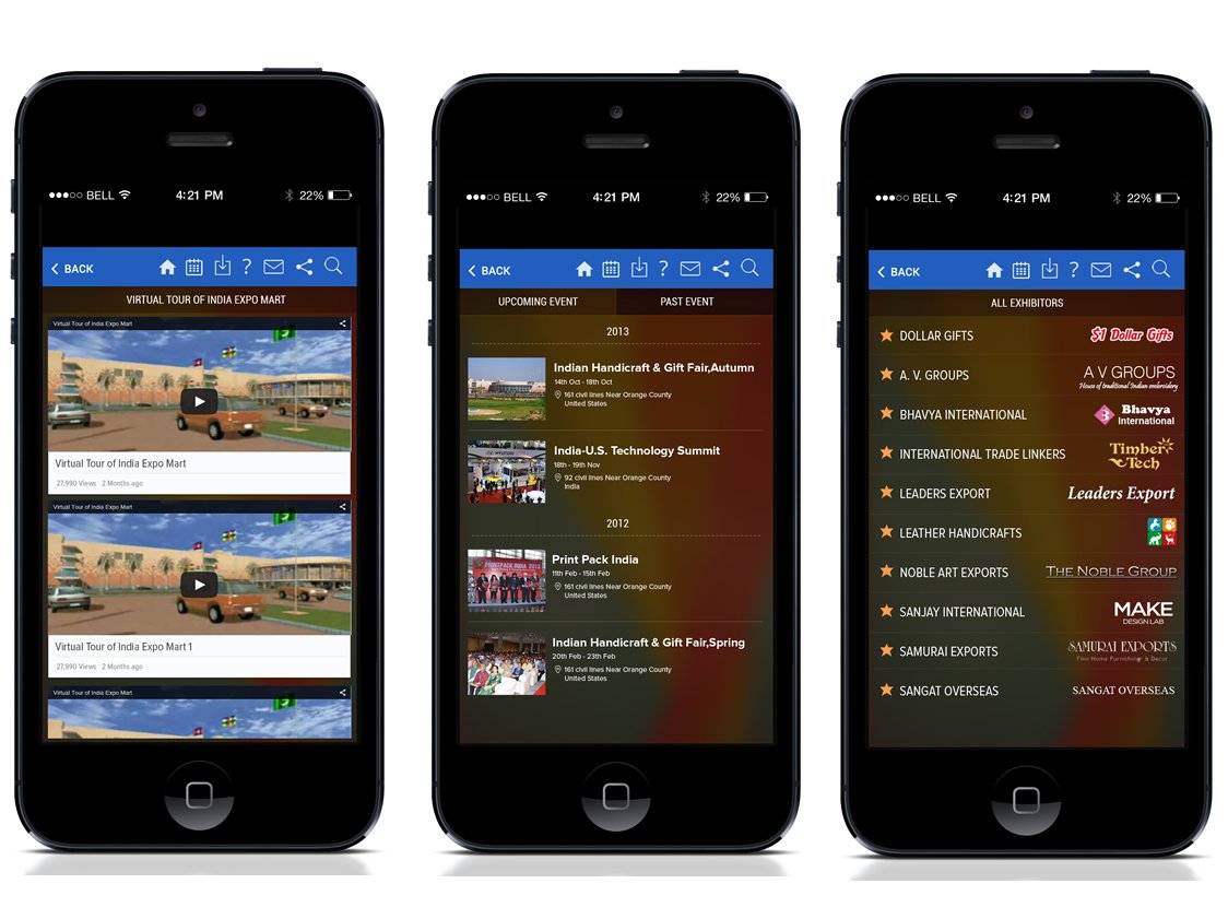 International Exhibition Expo Mart Mobile App