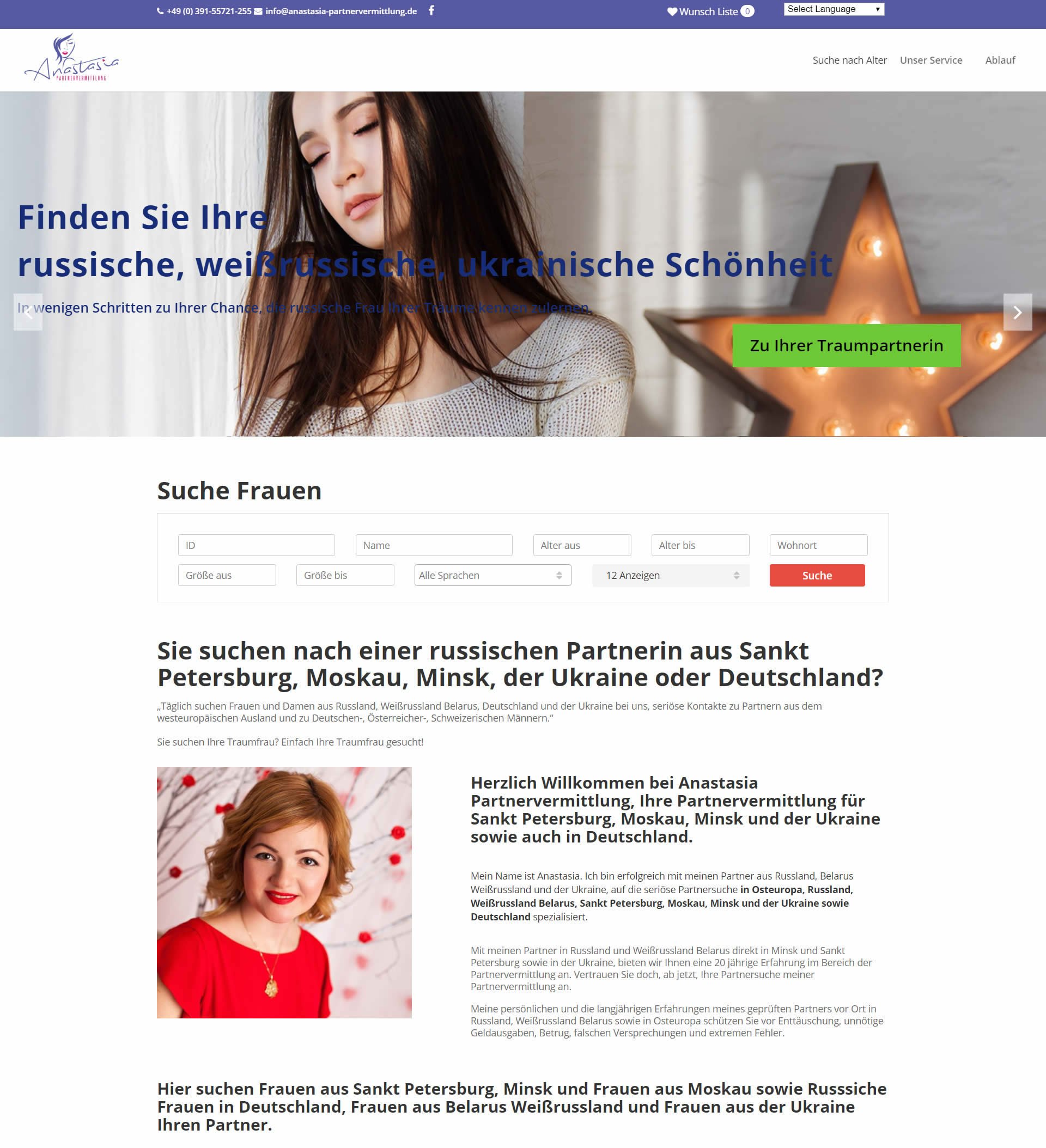 Anastasia-partnervermittlung.de, Germany