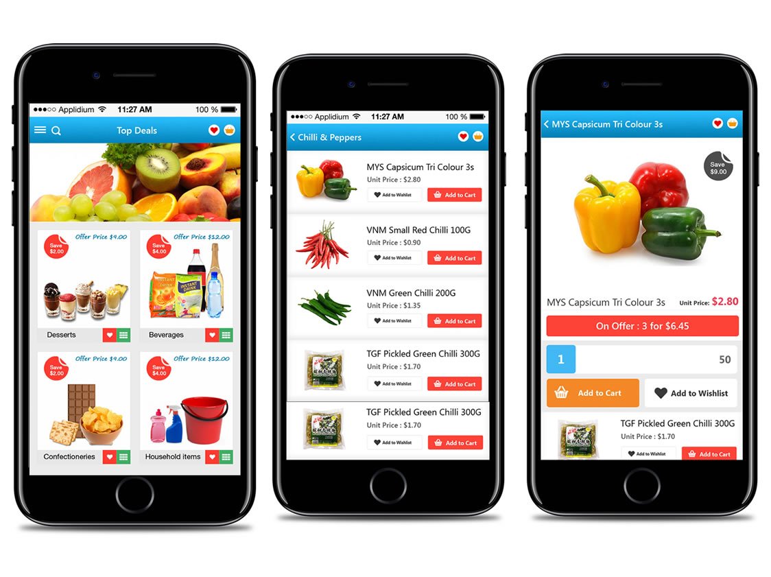 Grocery Mobile App Development Company India