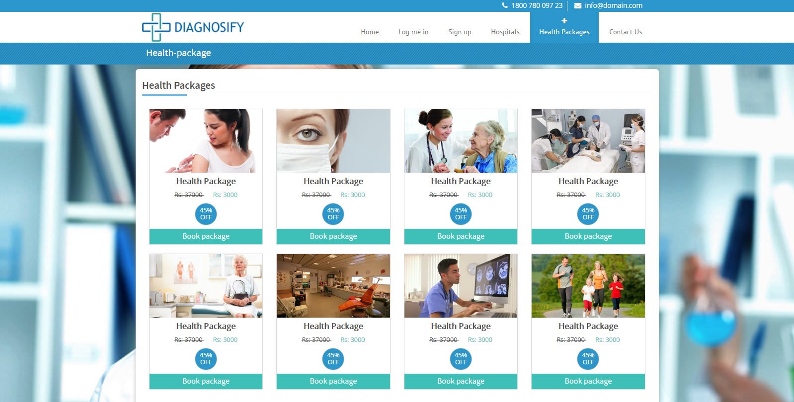 Online Marketplace for Diagnostic Lab Tests