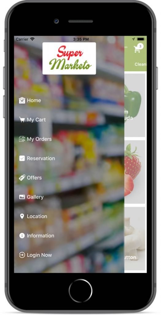 Grocery delivery mobile app development solution