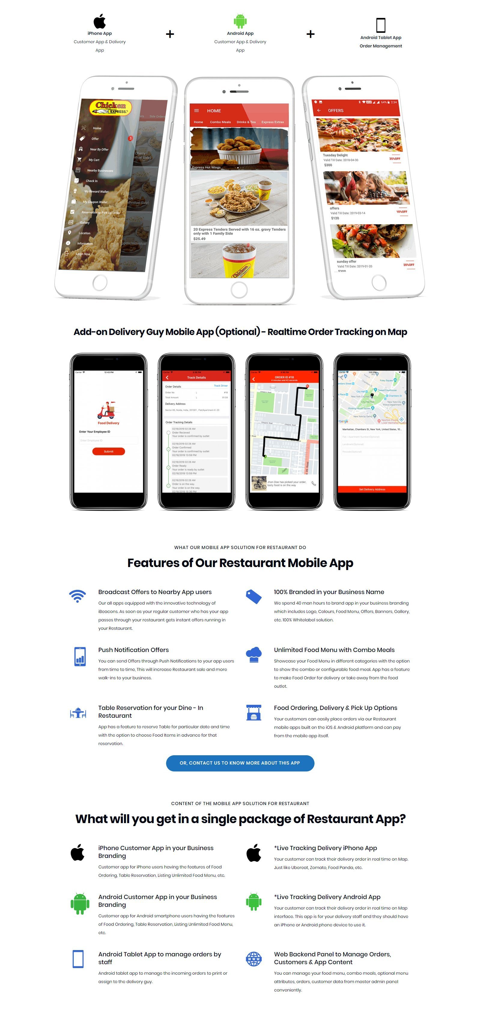 Ready Made Restaurant Mobile App V2.0 features-of-restaurant-mobile-app