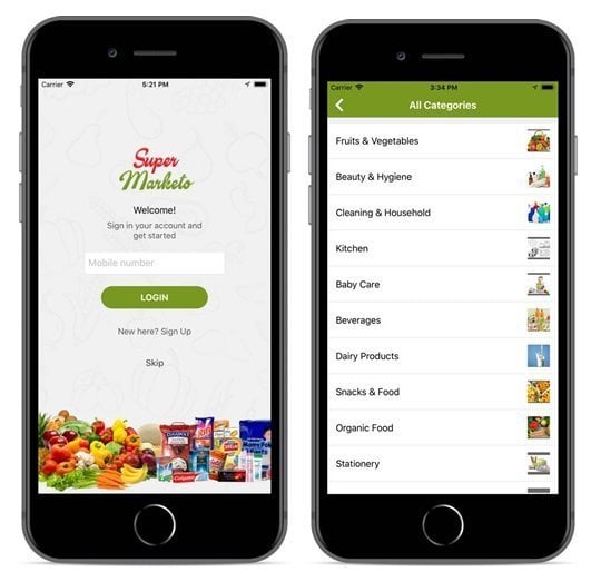 Grocery app development company