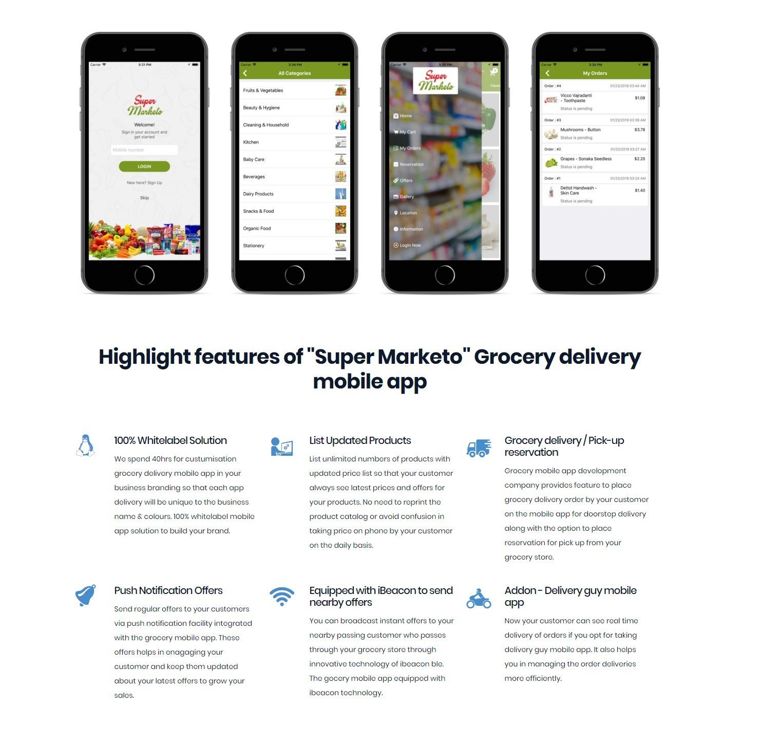 Grocery Delivery Mobile App Solution V2.0 grocery-delivery-app-features-1
