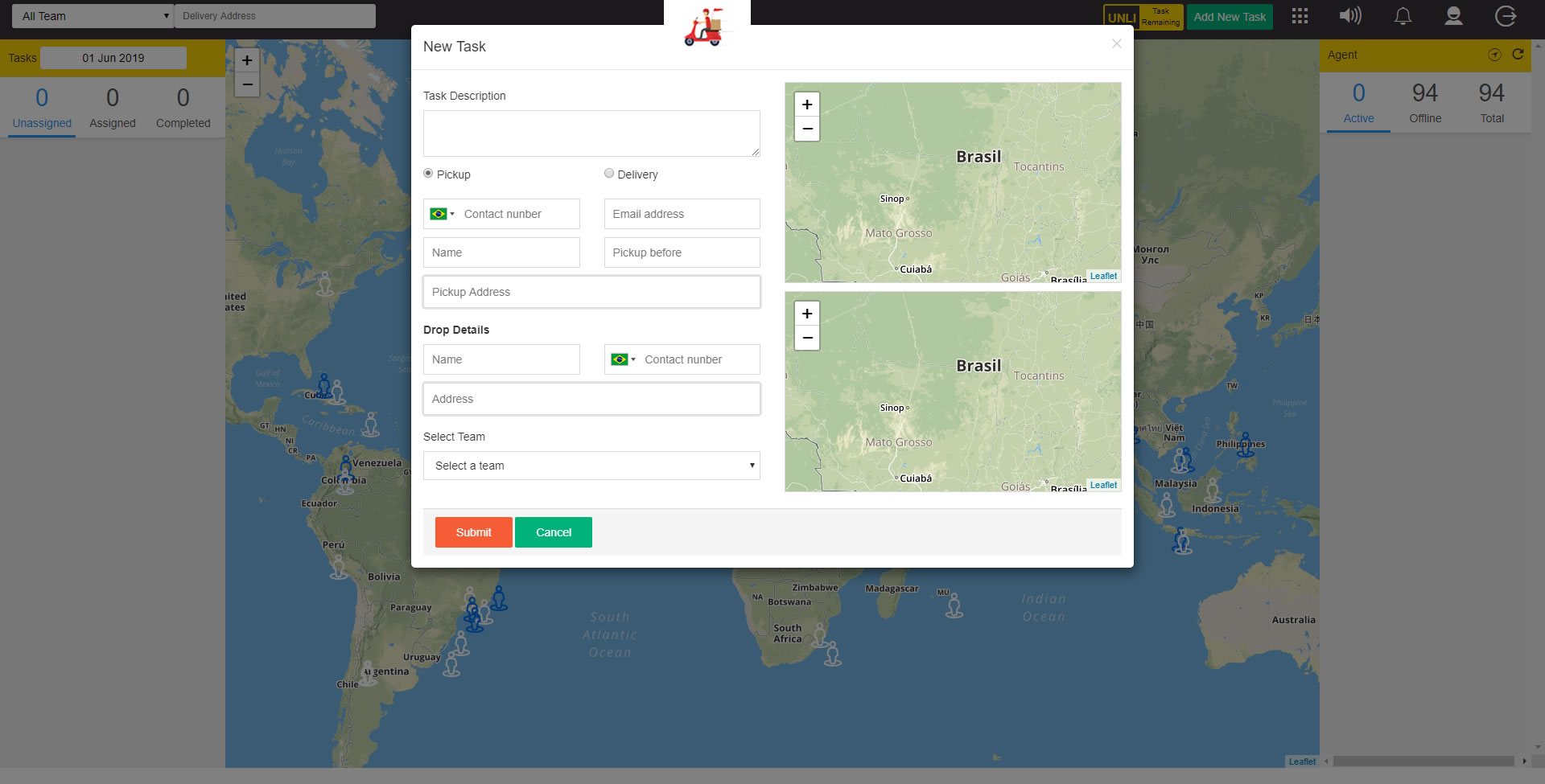 Delivery Staff Management System driver-staff-managemen-system
