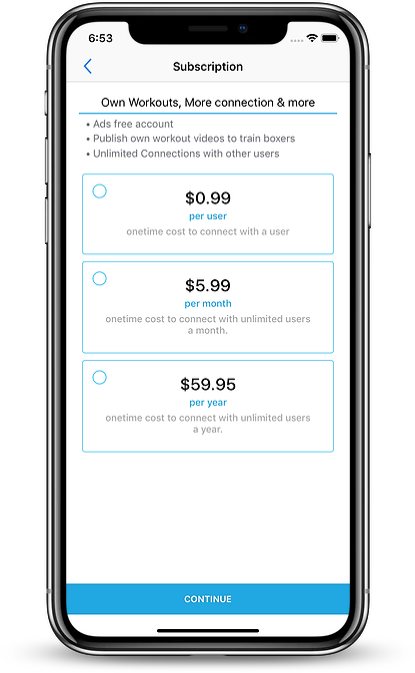 Boxing Training Social App